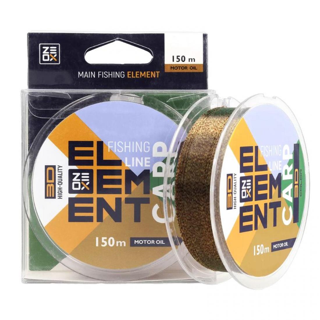 Леска ZEOX 3D Element Carp Motor Oil 0,309 мм 150 м (3KB1899)