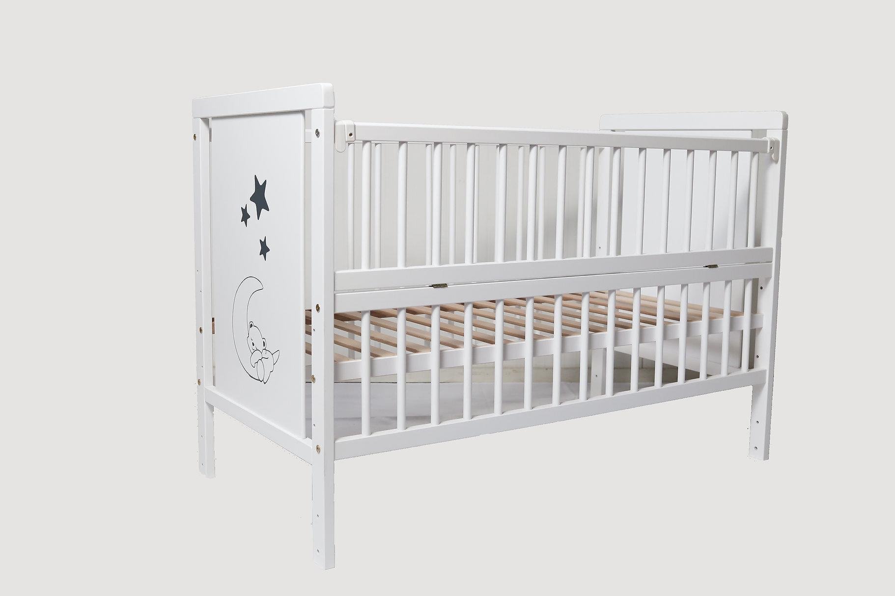 Детская кроватка Дубик-М Мишка Белый - фото 1 Детская кроватка Дубик-М Мишка Белый - фото 1