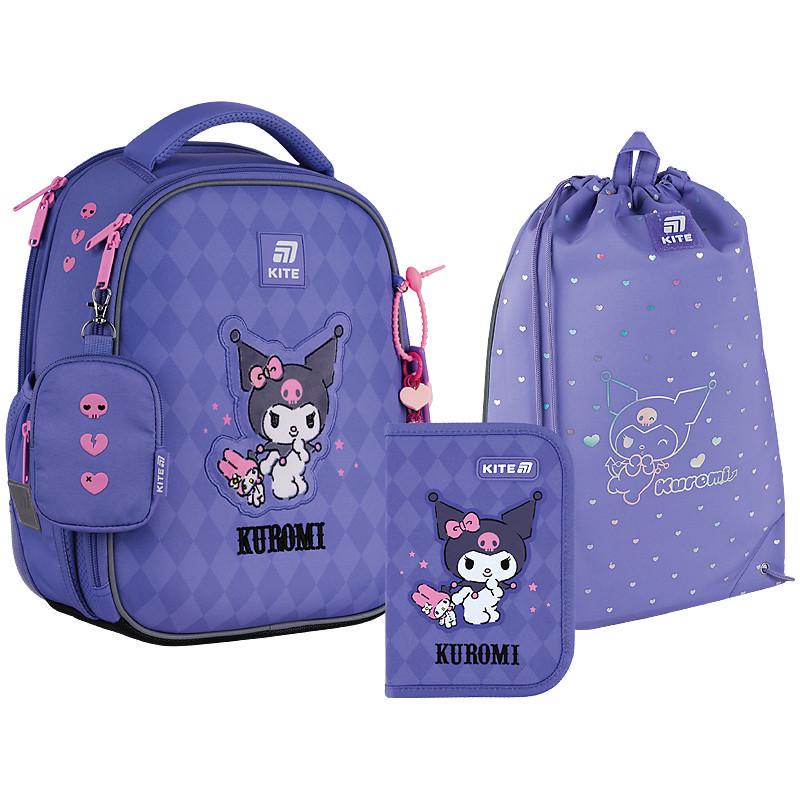 Набор Kite рюкзак + пенал + сумка для обуви SET_HK25-555S-2 Kuromi