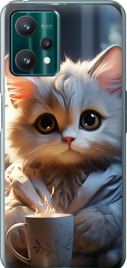 Чехол на Realme 9 Pro White cat (5646u-2595-42517)