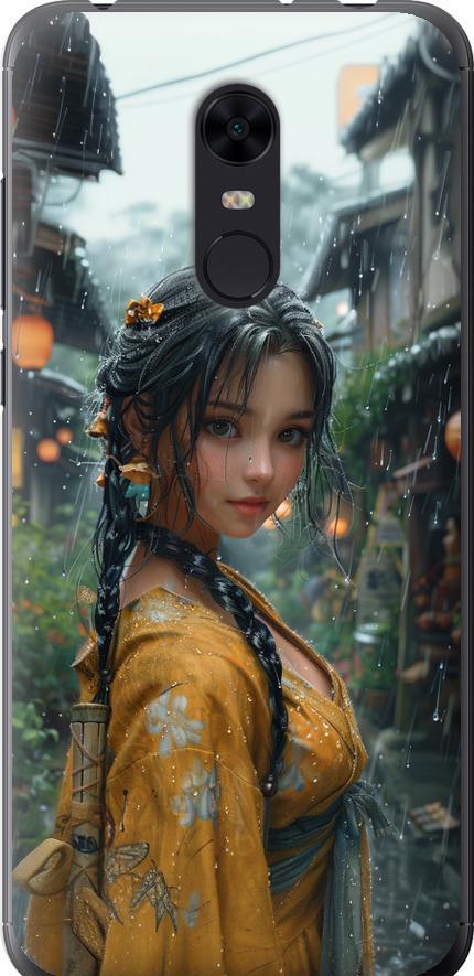 Чехол на Xiaomi Redmi 5 Plus Anime-girl (6133u-1347-42517)