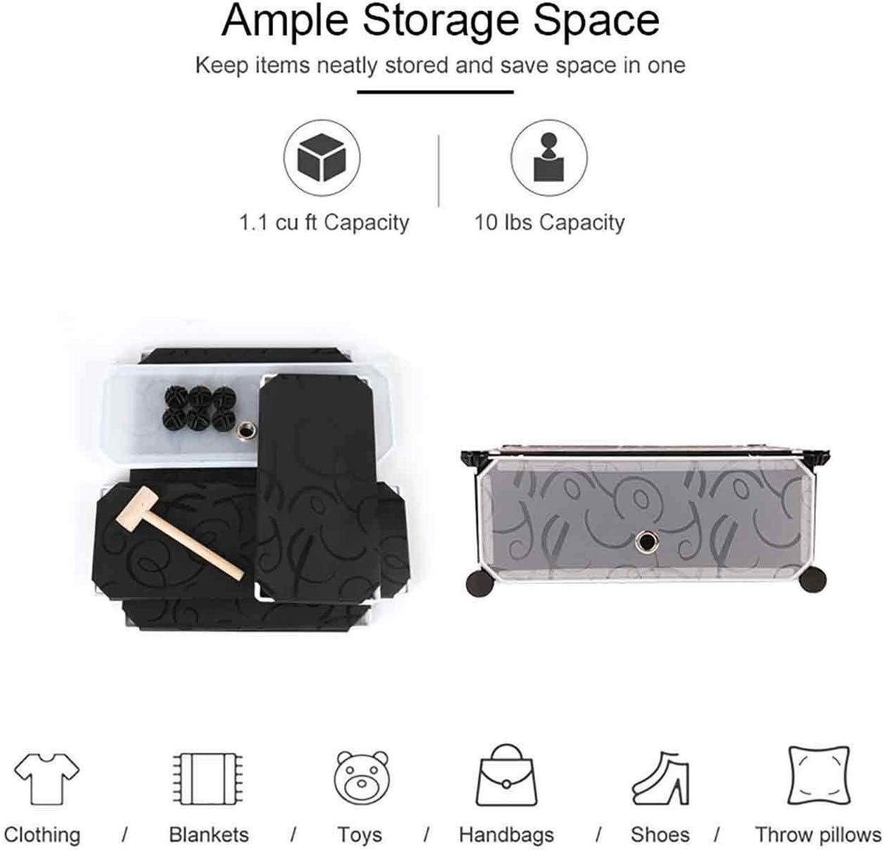 Шафа для зберігання взуття пластикова на 5 секцій 37х37х90 см (15934) - фото 5 Шафа для зберігання взуття пластикова на 5 секцій 37х37х90 см (15934) - фото 5