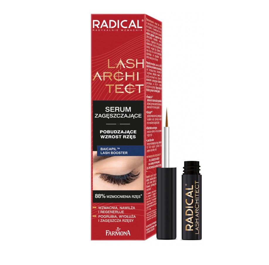 Утолщающая сыворотка для ускорения роста ресниц Radical Lash Architect Farmona 5 мл (5900117978337)