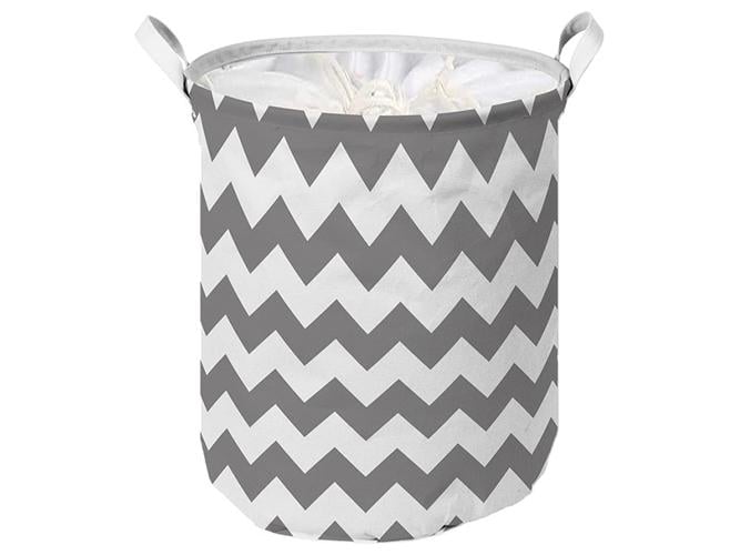 Корзина Idea Home LY-03 Zig Zag 35х45 см (MLM-LY-03-KRUH.-TKAN.-Z-KR-ZIG-ZAG)