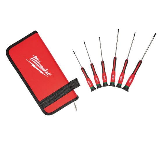 Набір викруток для точної механіки Milwaukee TORX 6 шт. (4932471870) - фото 3 Набір викруток для точної механіки Milwaukee TORX 6 шт. (4932471870) - фото 3