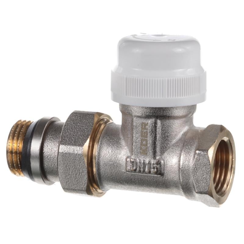 Кран термостатический KOER KR.953-Gi 1/2" прямой латунь (OL-KR3070)