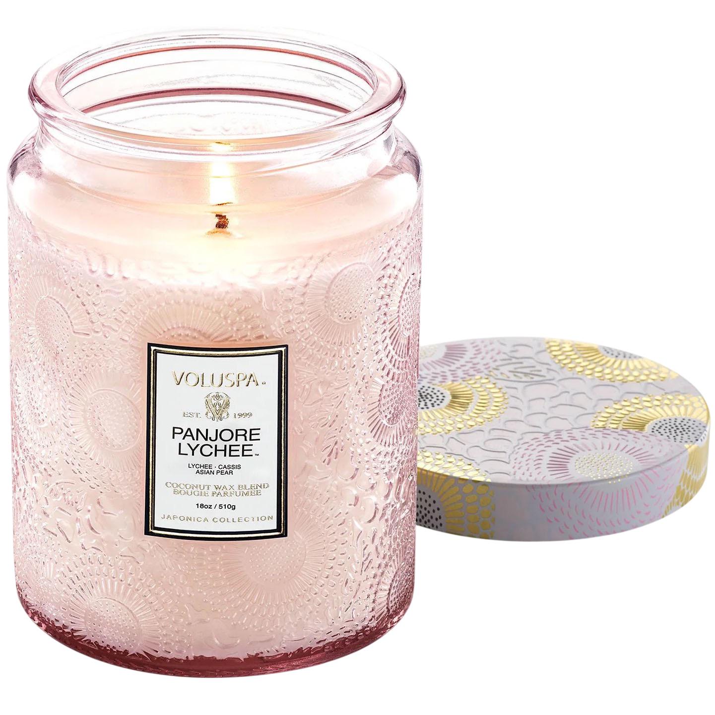 Свеча ароматическая Voluspa Japonica Panjore Lychee 510 г банка с крышкой (111002650)