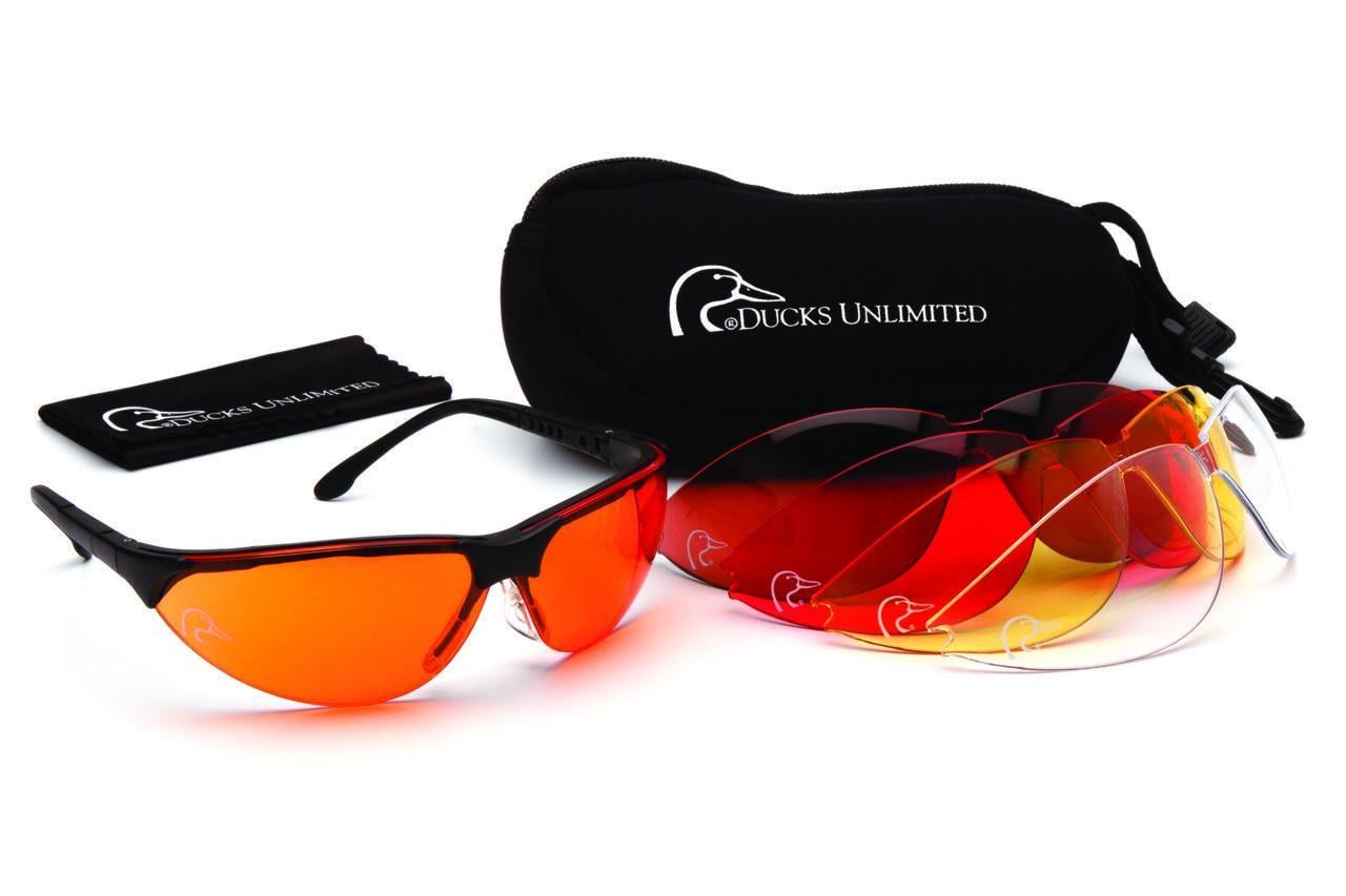 Очки защитные Ducks Unlimited Ducab-1 shooting KIT Anti-Fog со сменными линзами