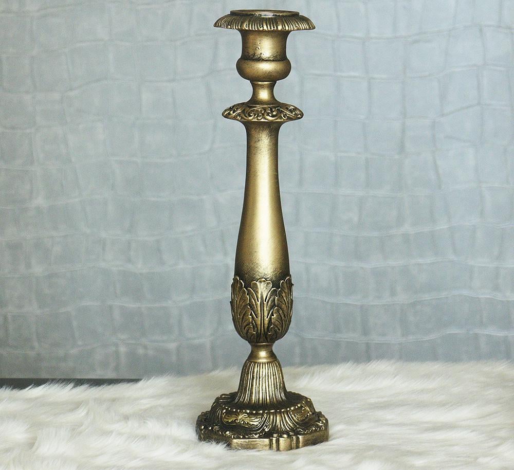 Свічник великий Класика бронза 43 см Гранд Презент 84121 бронза - фото 6 Свічник великий Класика бронза 43 см Гранд Презент 84121 бронза - фото 6