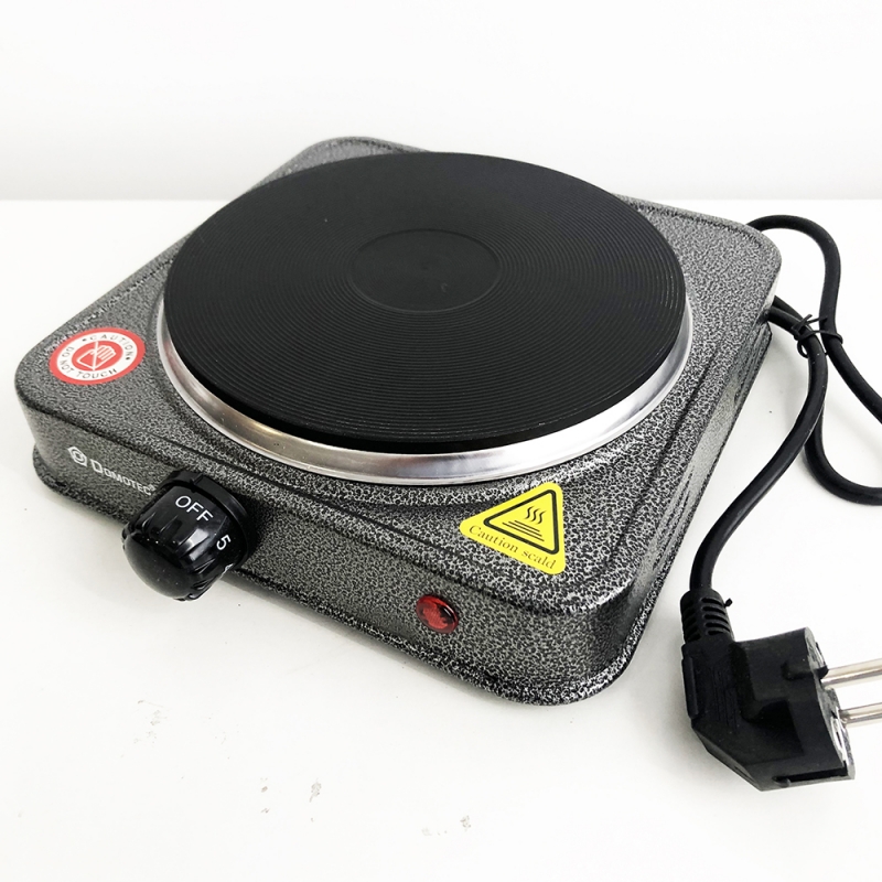 Електроплита Domotec MS-5811 переносна настільна одноконфоркова 1500 Вт (tf4090)