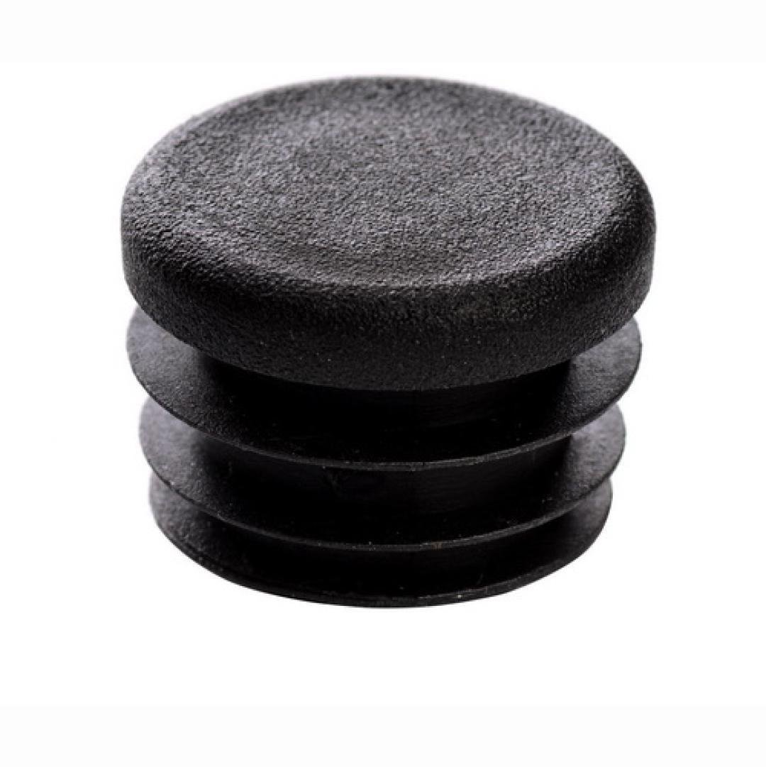 Заглушка для круглых труб пластиковая внутренняя D 28 мм 1 шт. Черный (1830580855/К0332)