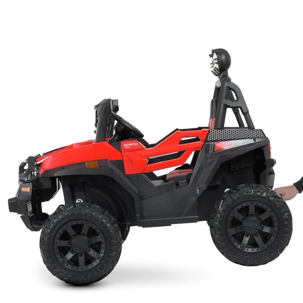 Электромобиль детский внедорожник 4WD Bambi M 4620EBLR Красный - фото 9