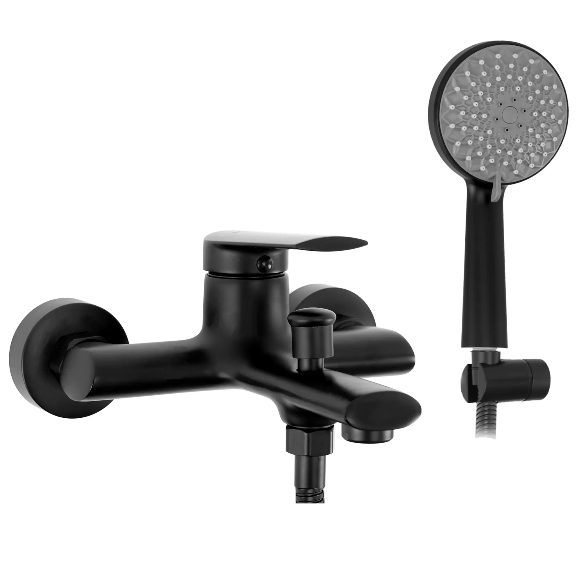 Смеситель для ванны Rea Buzz однорычажный Черный матовый (REA-B3421)