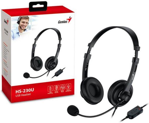 Навушники Genius HS-230U Black (31710021400) - фото 5