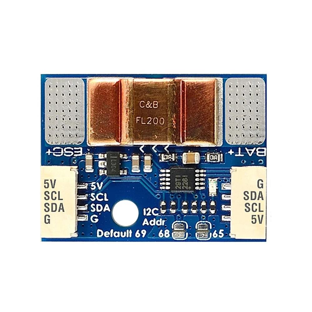 Измеритель мощности Matek I2C-INA-BM цифровой ультраточный монитор питания для БПЛА-моделей (00-00025494)