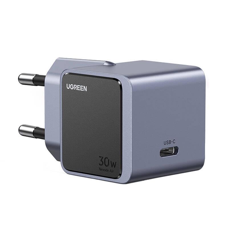 Зарядное устройство сетевое GaN UGREEN Nexode Air X503 30 Вт/1xUSB-C Серый (35041)