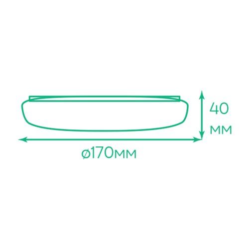 Светильник светодиодный Ardero 24 Вт 5000K Белый (AL708ARD 24w) - фото 3 Светильник светодиодный Ardero 24 Вт 5000K Белый (AL708ARD 24w) - фото 3