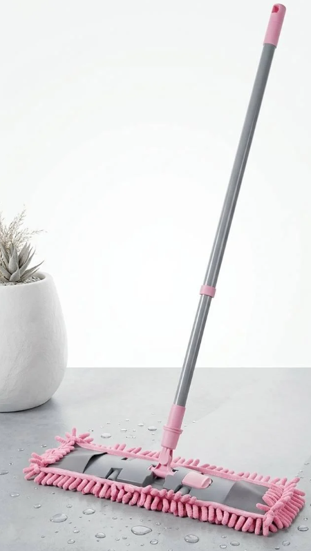 Швабра для пола York Salsa из микрофибры (081300/pink)