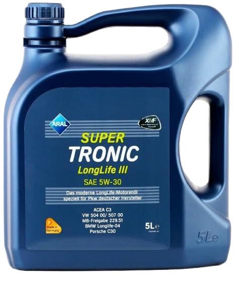 Моторное масло ARAL SuperTronic Longlife III C3 5W-30 5 л (15C31D)