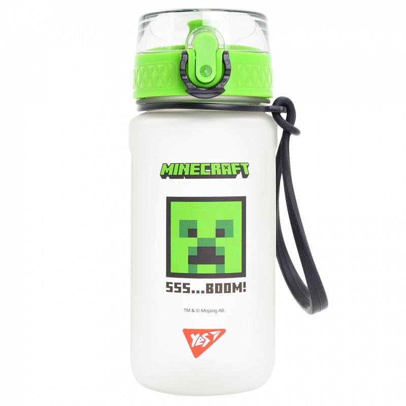 Бутылочка для воды Minecraft.Boom софт-тач эффект 500 мл (708320)