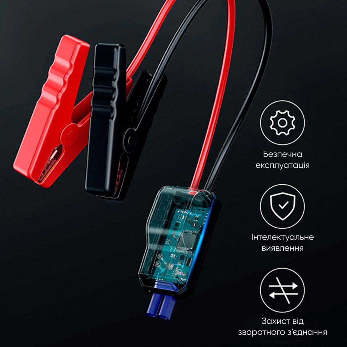 Пристрій пуско-зарядний BASEUS Super Energy Max Car Jump Starter 20000 mAh (CGNL020001-1) - фото 8 Пристрій пуско-зарядний BASEUS Super Energy Max Car Jump Starter 20000 mAh (CGNL020001-1) - фото 8