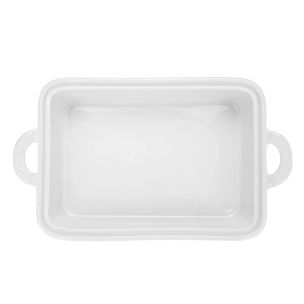 Форма прямоугольная для запекания Fissman Horeca 25x19x6 см 1600 мл со стеклянной крышкой из фарфора (14156) - фото 5