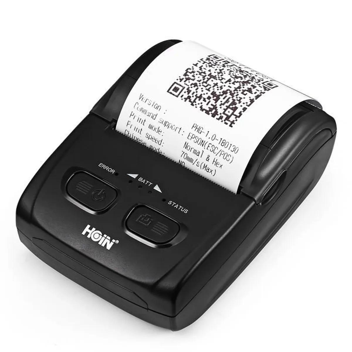 Принтер POS POS-H200 mini 58мм Bluetooth мобільний термопринтер для чеків ПРРО