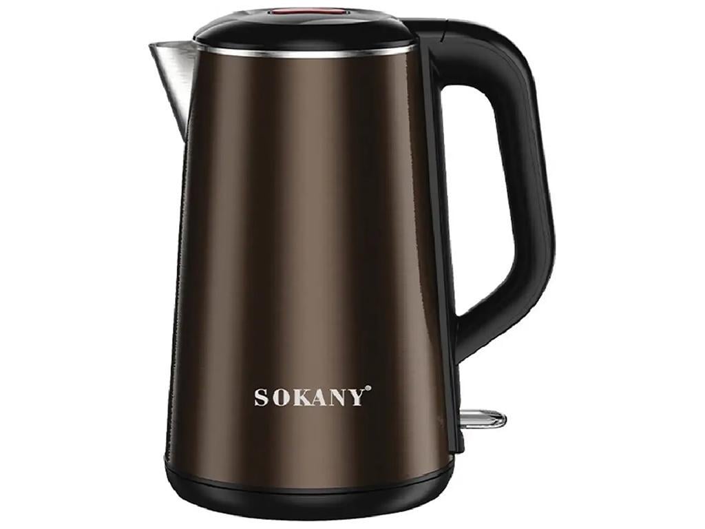 Чайник електричний Sokany з нержавіючої сталі 2,2 л 2000 Вт (MFM-SK-2203)