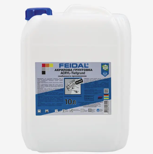Грунтовка акрилова Acryl-Tiefgrund Feidal 10л (27581662)