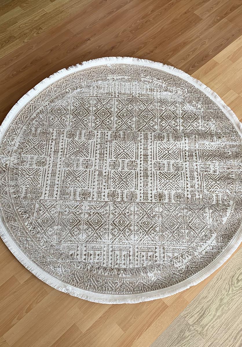 Ковер Hera tv16a круглый 200x200 см Cream (98832020) Ковер Hera tv16a круглый 200x200 см Cream (98832020)