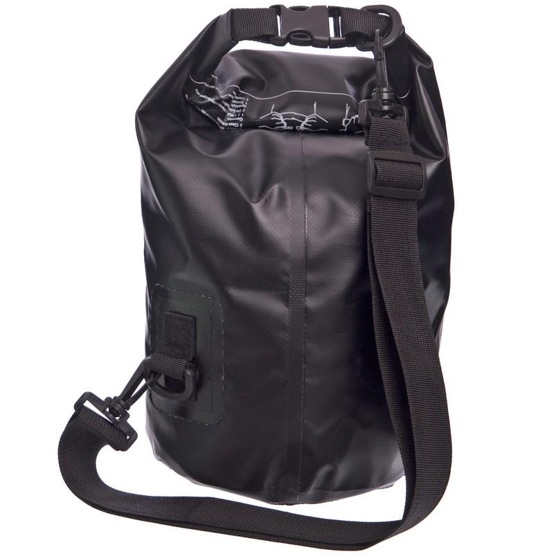 Водонепроникний гермомішок SP-Sport Waterproof Bag TY-6878-5 5 л Чорний (NA001452) - фото 2