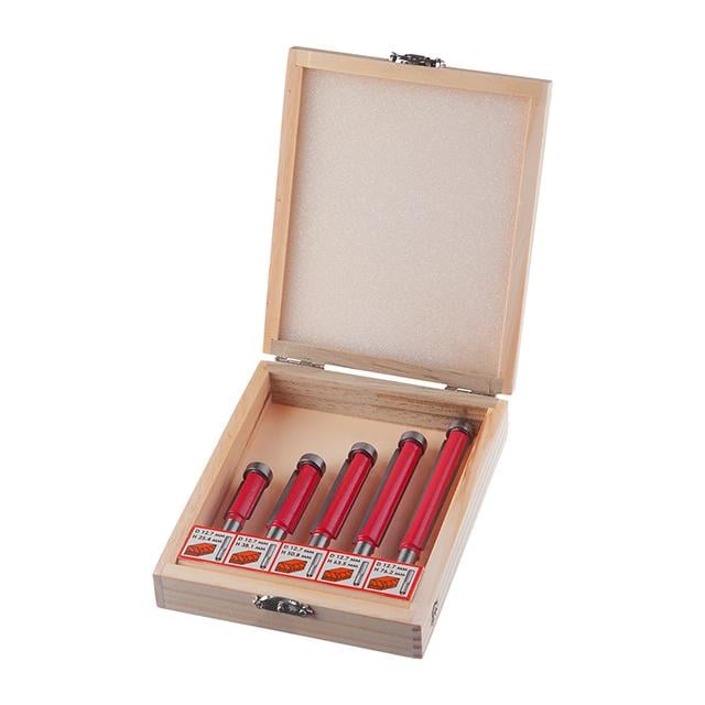 Набор фрез кромочных прямых Intertool HT-0076 5 шт.