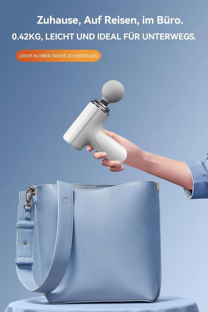 Электромассажер мышечный для расслабления мышц всего тела Good Idea LY-472 Белый (22454Ю) - фото 2