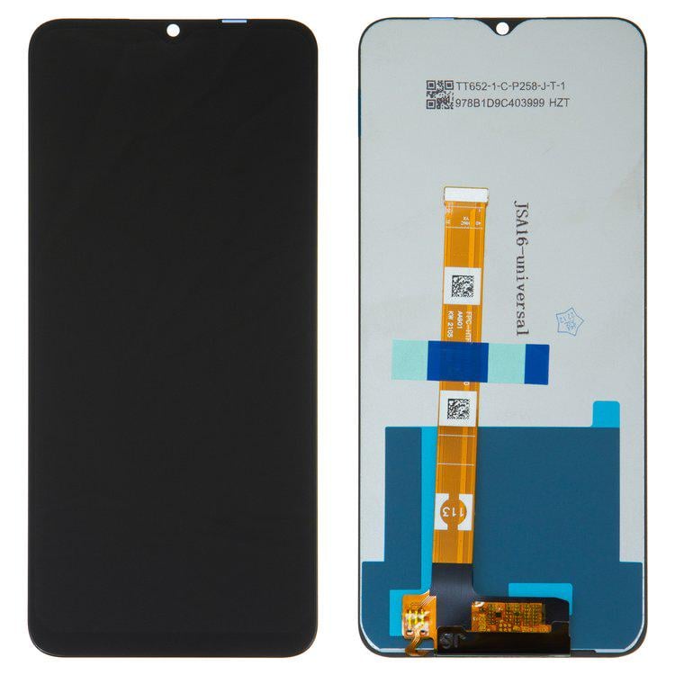 Дисплей для Oppo A54s із сенсорним склом Чорний (31738000005130)