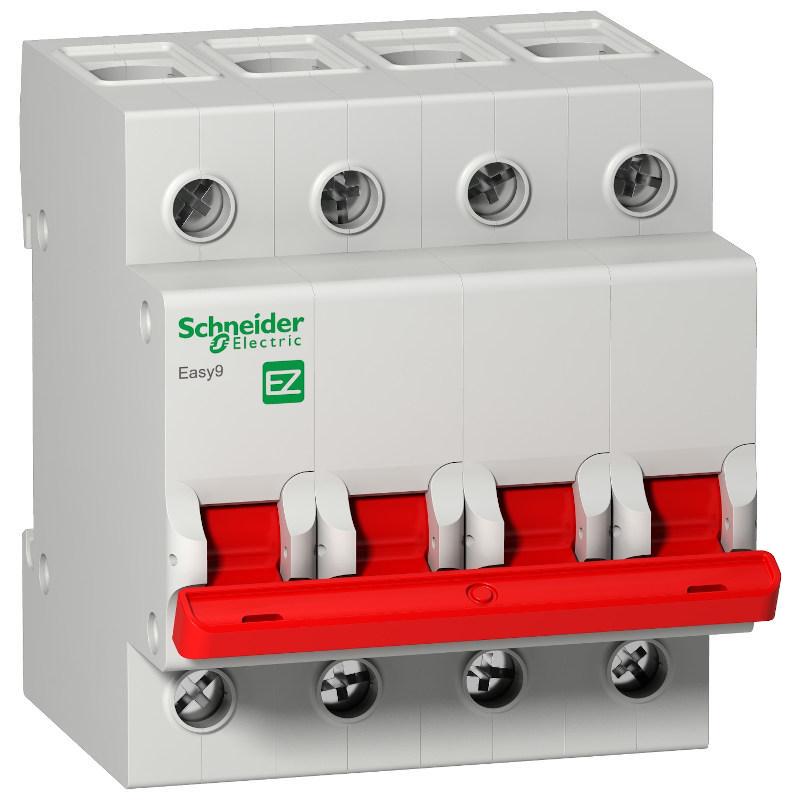 Выключатель погрузки Schneider Electric Easy9 4P 63A 400В EZ9S16463 (00000014130)