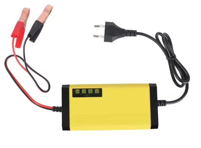 Зарядное устройство для автомобильных мото аккумуляторов 12V 2A 220V Yellow (81bac701)