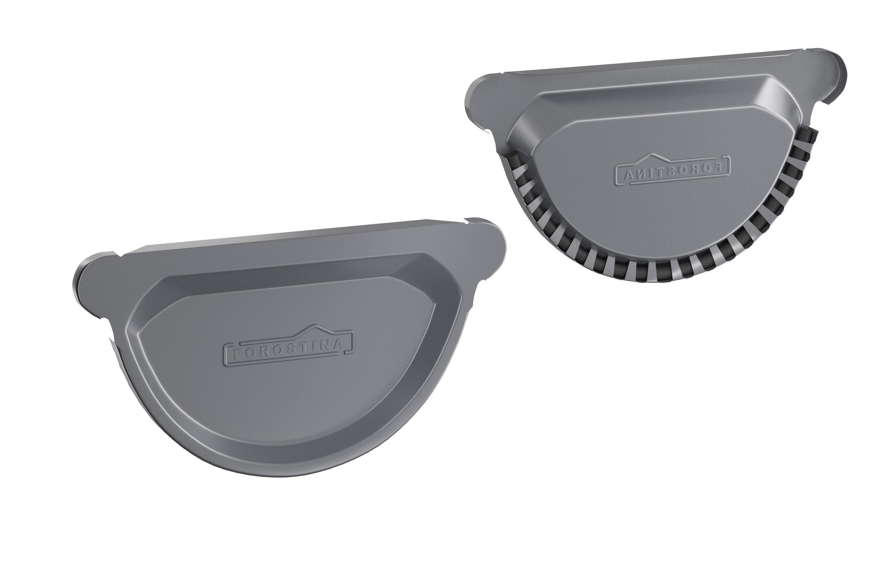 Заглушка желоба универсальная Forostina 128 мм RAL 7024 Антрацит (vo-24925/55) - фото 2 Заглушка желоба универсальная Forostina 128 мм RAL 7024 Антрацит (vo-24925/55) - фото 2