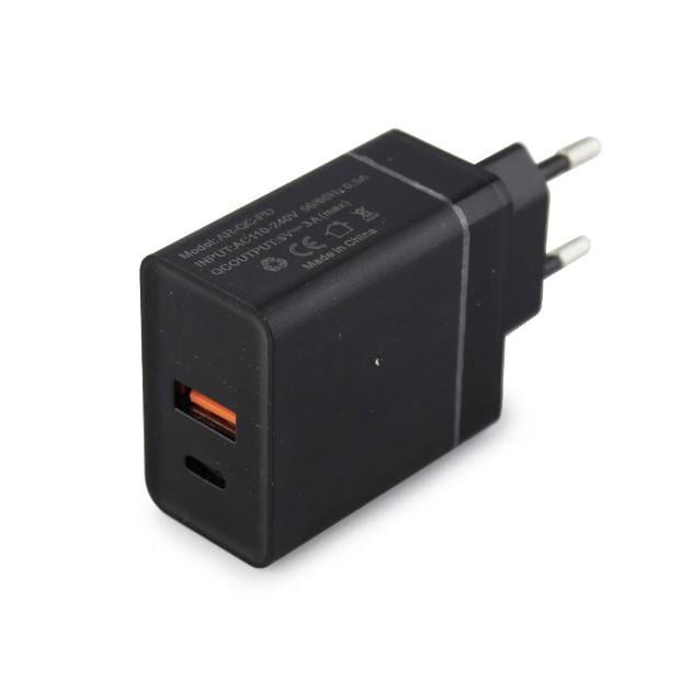 Устройство зарядное UKC Fast Charge QC3.0 USB/Type-C (015846)