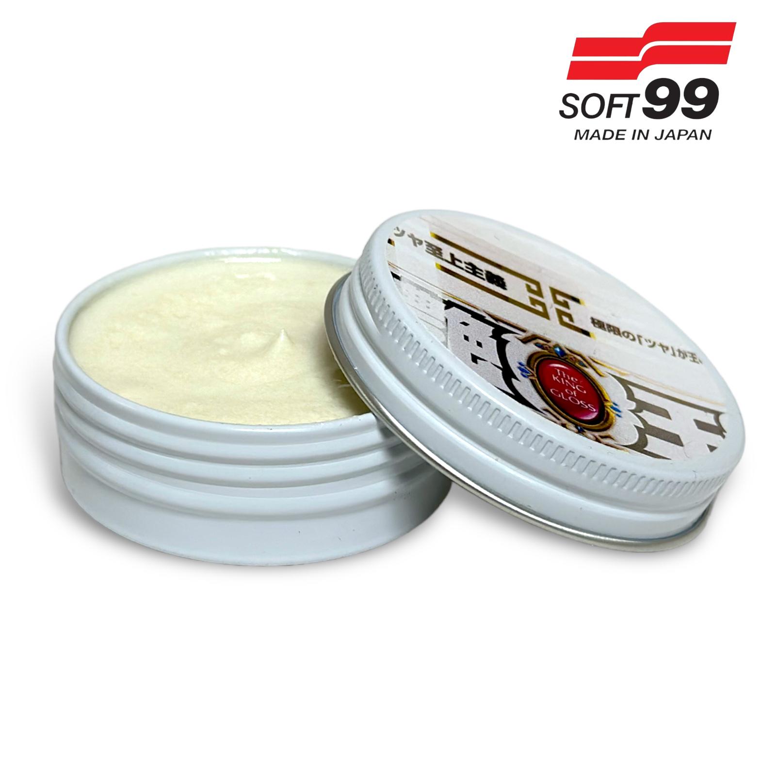 Віск твердий soft99 The King of Gloss White для блиску білих і світлих автомобілів 30 г (19541114) - фото 2