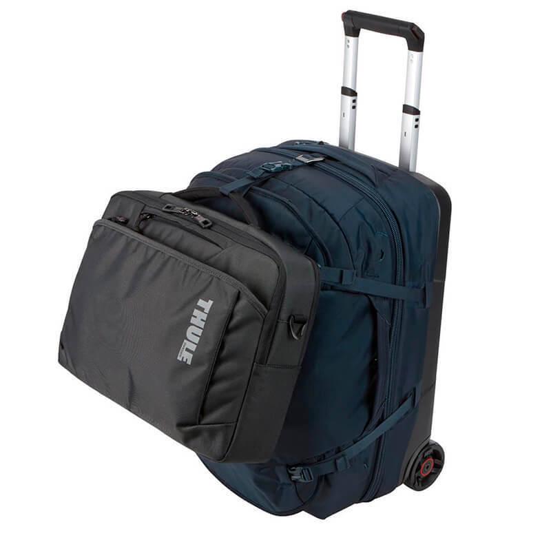 Сумка дорожная на колесах Thule Subterra Wheeled Duffel 55 см Mineral (TH 3203450) - фото 11