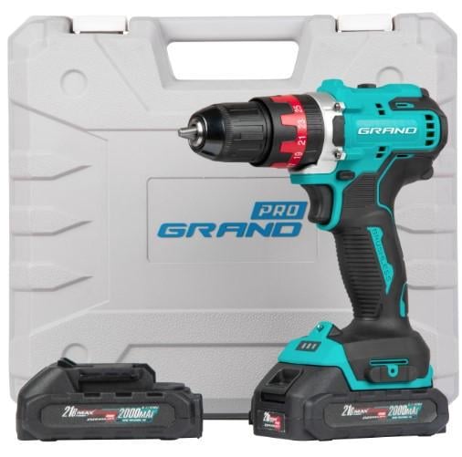 Шуруповерт аккумуляторный Grand ДА-21 UBL/PRO (546246445) Шуруповерт аккумуляторный Grand ДА-21 UBL/PRO (546246445)