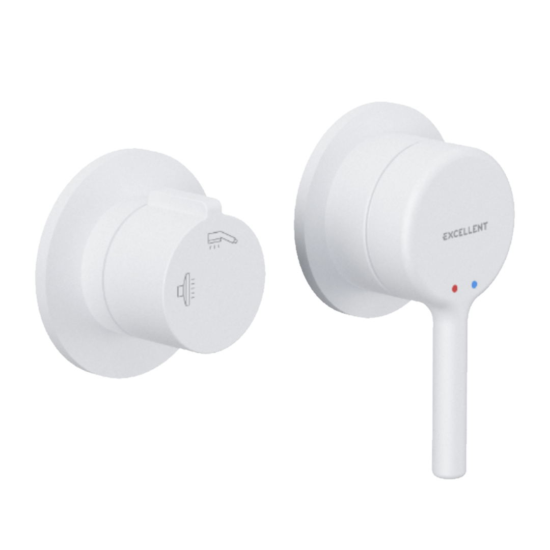 Смеситель для душа Excellent PI скрытого монтажа Белый матовый (AREX.1240WH)