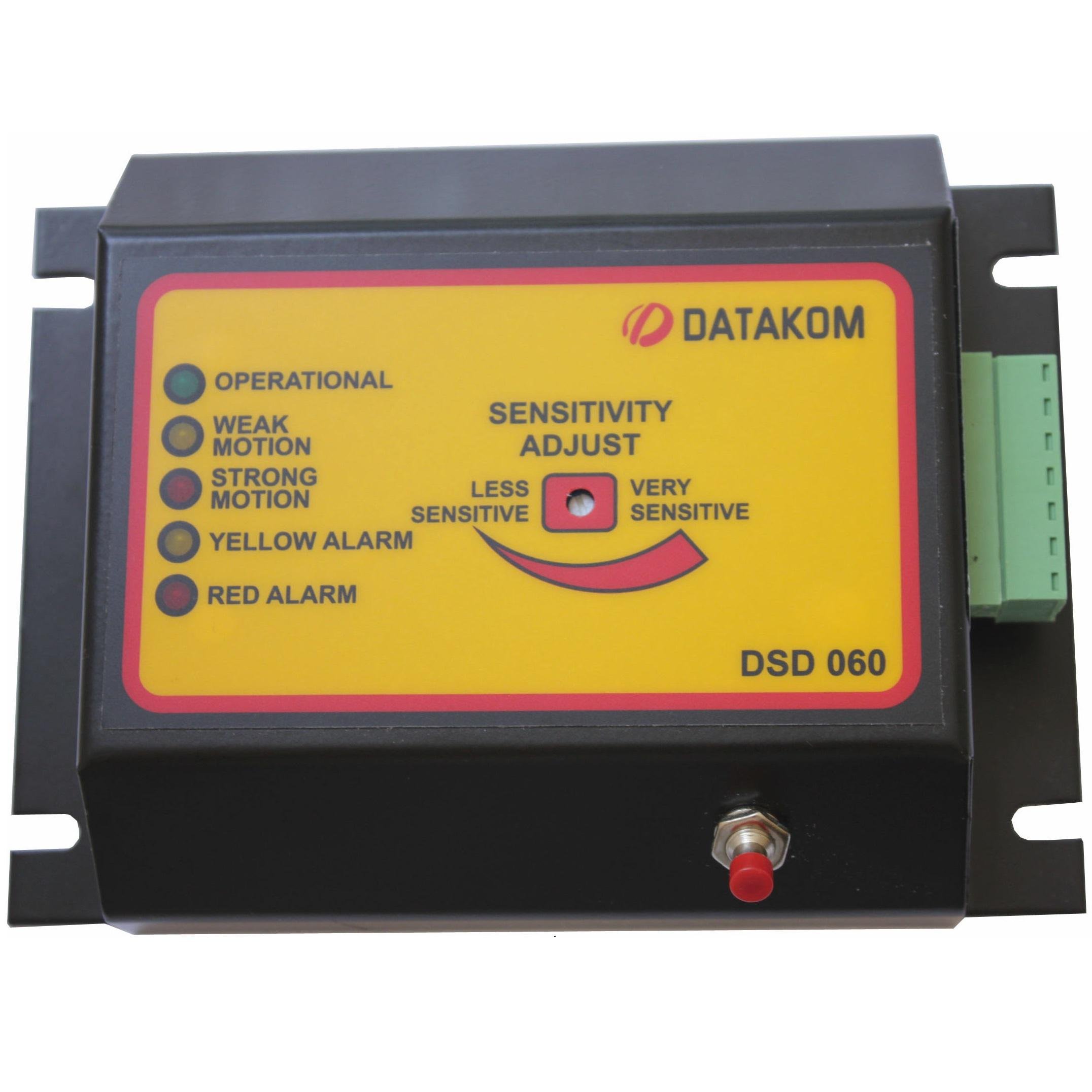 Детектор землетрясений DATAKOM DSD-060 с датчиком сейсмической активности - фото 1