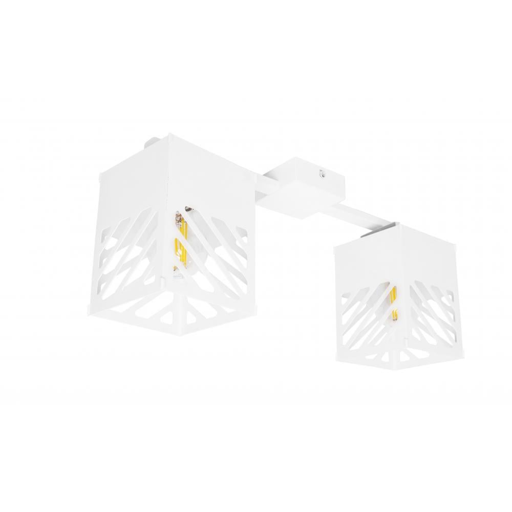 Люстра MSK Electric Urban на два плафона Белый (NL2410-2WH)