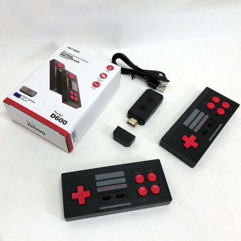 Игровая приставка Mini Game Box D600 HDMI игровая консоль, приставка 8 бит для детей, приставки денди - фото 12