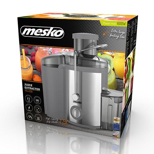 Соковижималка Mesko MS 4126g 600 Вт (6091) - фото 8