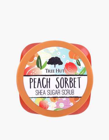 Скраб для тіла Tree Hut Peach Sorbet Sugar Scrub із персиковим ароматом 510 г - фото 2