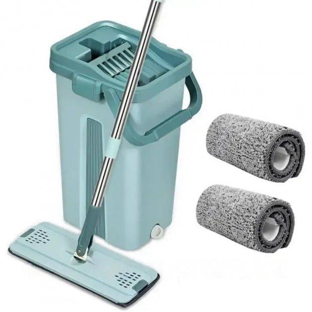 Швабра с ведром Cleaning Mop G3 Large с отжимом Зеленый (ftlx-839)