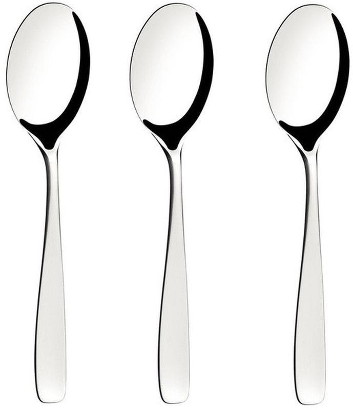 Набор ложек для кофе Stenson R92119 Grotta из нержавеющей стали 6 шт. (587043)