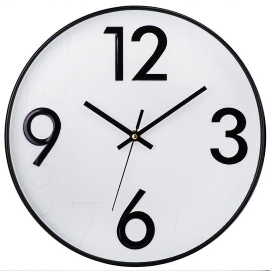 Часы Elisey Симметрия 30,5 см Белый (2005-092)